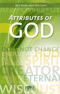 Attributes of God Pamphlet (Pack of 5) (Pkg-5)