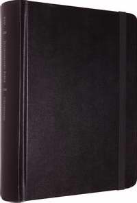 ESV Single Column Journaling Bible-Black Moleskine