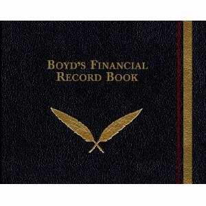 Boyd's Financial Record Book