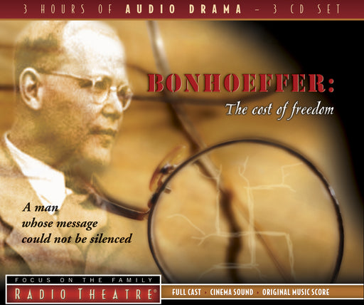 Audio CD-Bonhoeffer: The Cost Of Freedom (Radio Theatre) (3 CD)