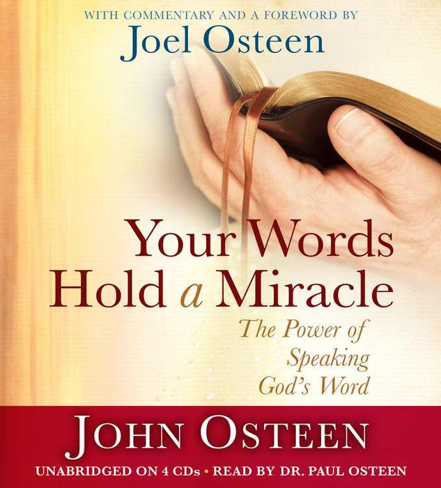 Audiobook-Audio CD-Your Words Hold A Miracle