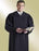 Clergy Robe-Plymouth-Coat Sleeve-H203/P01-Black