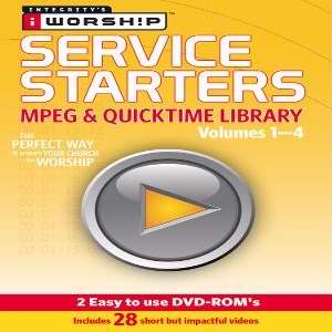 DVD-iWorship Service Starters V1-V4 (2 CD)