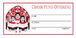 Offering Envelope-Choir Fund Offering (2 Color) (Pack Of 500) (Pkg-500)