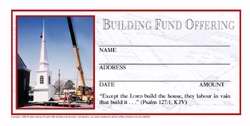 Offering Envelope-Building Fund Offering (4 Color) (Pack Of 250) (Pkg-250)
