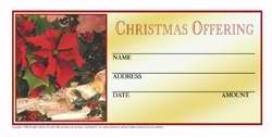 Offering Envelope-Christmas Offering (4 Color) (Pack Of 500) (Pkg-500)