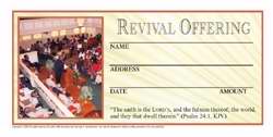 Offering Envelope-Revival Offering (4 Color) (Pack Of 500) (Pkg-500)