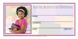 Offering Envelope-Youth Activities Offering (4 Color) (Pack Of 500) (Pkg-500)
