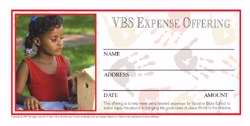 Offering Envelope-VBS Expense Offering (4 Color) (Pack Of 500) (Pkg-500)