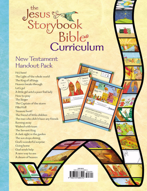 Jesus Storybook Bible Curriculum New Testament Handout Pack