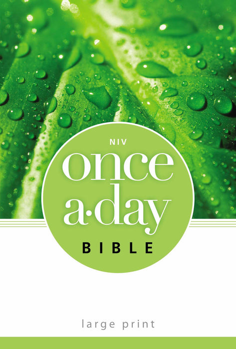 NIV Once-A-Day Bible/Large Print-Softcover