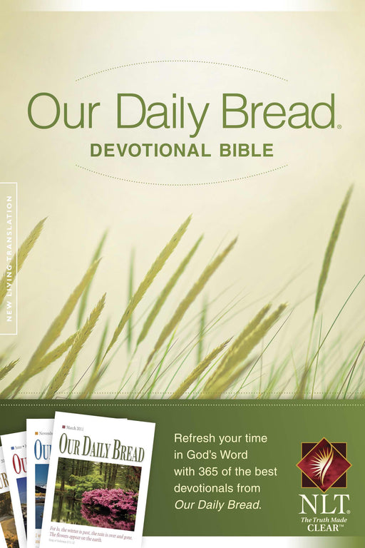 NLT2 Our Daily Bread Devotional Bible-Softcover