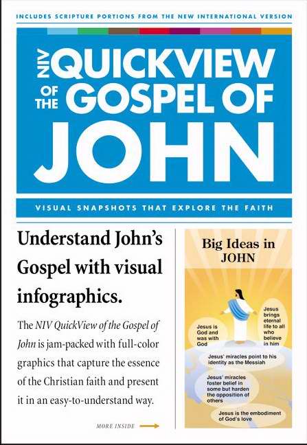NIV Quickview Of The Gospel Of John-Softcover