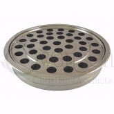 Communion-Silvertone-Tray & Disc-Stainless-12.25"