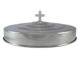 Communion-Silvertone-Tray Cover-Stainless-11"