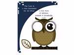 iPAD 3 Skin-Wise Owl