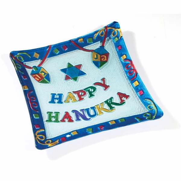 Plate-Happy Hanukkah-Hand Painted