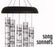 Wind Chime-Sonnet-Old Rugged Cross-Silver/Black (55")