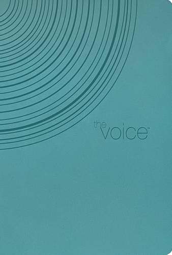 Voice Bible-Peacock Blue Leathersoft
