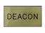 Badge-Deacon-Magnetic-Gold/Black
