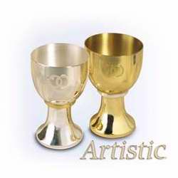 Communion-Chalice-Wedding-Brass (5") (ASA 1200BR)