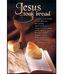 Bulletin-Communion-Jesus Took Bread (Pack Of 100) (Pkg-100)