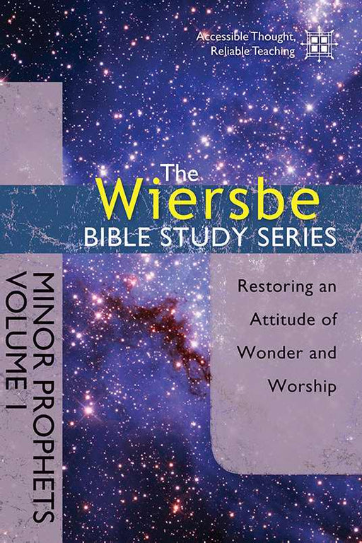 Minor Prophets V1 (Wiersbe Bible Study Series)