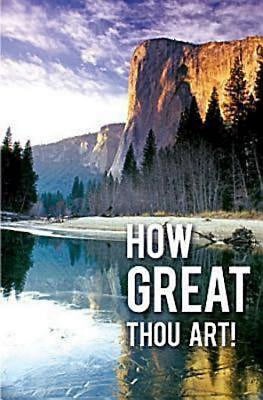 Bulletin-How Great Thou Art (Pack of 50) (Pkg-50)