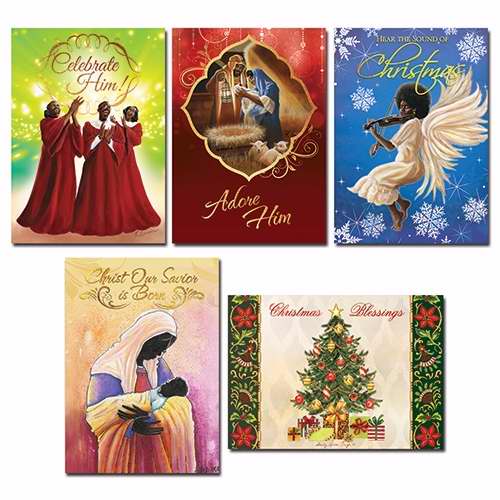Card-Boxed-Christmas Assortment #A-808 (Pack Of 15) (Pkg-15)