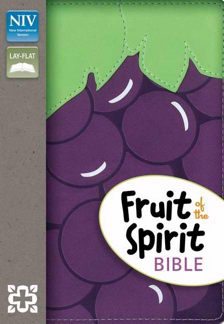 NIV Fruit Of The Spirit Bible-Grapes Duo-Tone