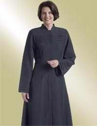 Clergy Robe-Judith-H202/HF648-Black