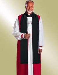 Clergy Robe-Traditional Chimere-H127/HM525-Scarlet