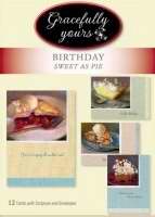 Card-Boxed-Birthday-Sweet As Pie #101 (Box Of 12) (Pkg-12)