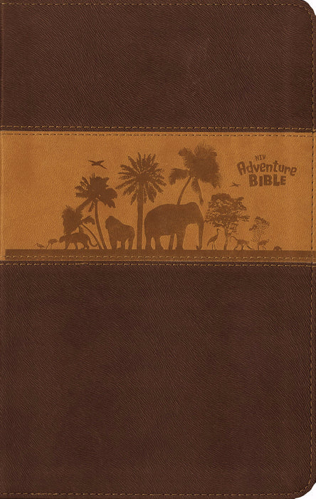 NIV Adventure Bible (Full Color)-Chocolate/Toffee Duo-Tone