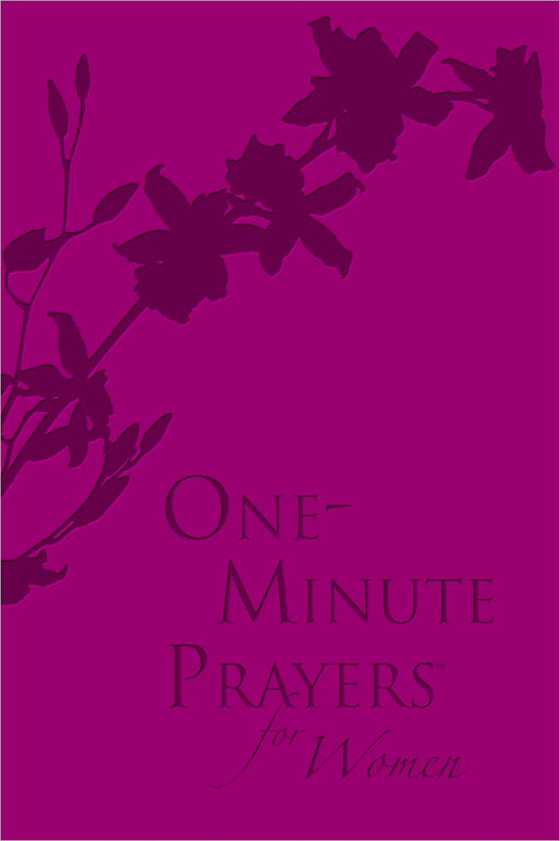One Minute With God For Women-Gift Edition-Purple Milano Softone