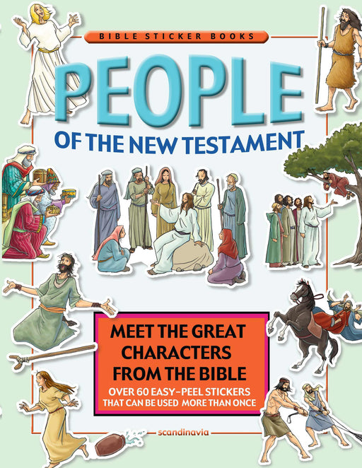People Of The New Testament Reusable Sticker Book