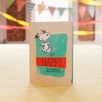 Journal-Peanuts-My Happy Journal (Notebook)