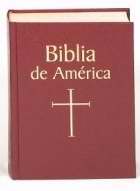 Span-LBDA Bible Of America (Biblia De America)-Burgundy Imitation Leather