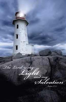 Bulletin-Lord Is My Light And My Salvation (Psalm 27:1 KJV) (Pack of 100) (Pkg-100)