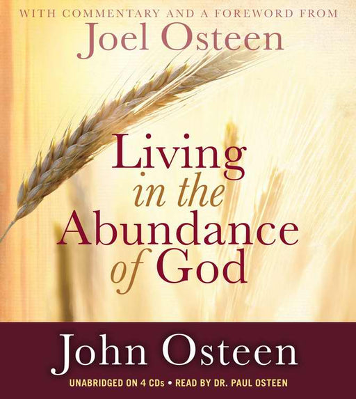 Audiobook-Audio CD-Living In The Abundance Of God (Unabridged)
