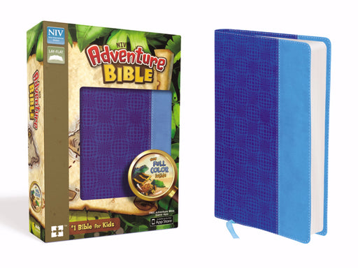 NIV Adventure Bible (Full Color)-Blue/Blue Duo-Tone