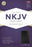 NKJV Giant Print Reference Bible-Black Imitation Leather Indexed