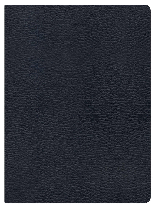 NKJV Holman Study Bible (Full Color)-Black Genuine Leather