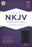 NKJV Super Giant Print Reference Bible-Charcoal LeatherTouch