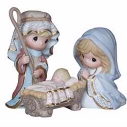 Nativity-Mini-Holy Family Only-Set Of 3 (3")