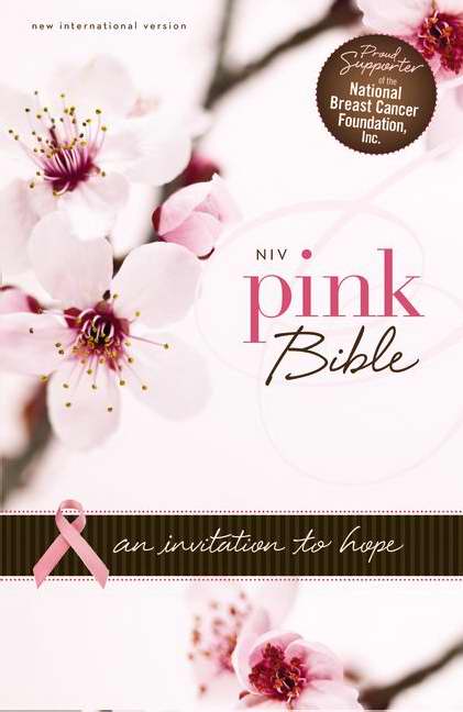 NIV Pink Bible: An Invitation To Hope-Hot Pink/Pink Duo-Tone