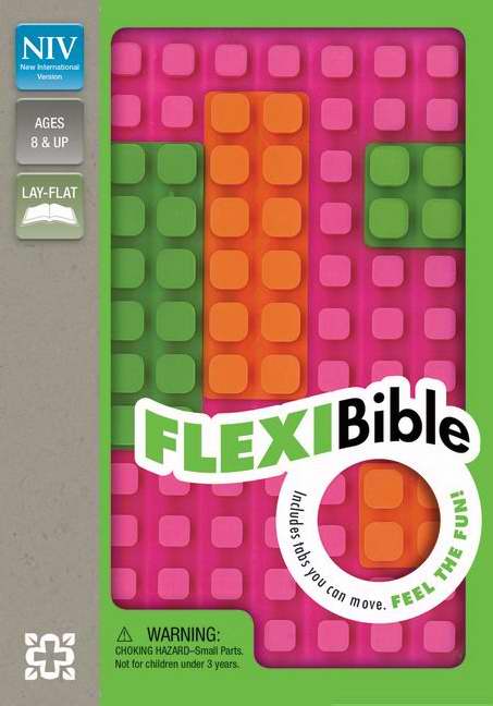 NIV Flexi Bible-Pink Silicone