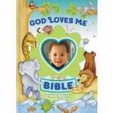 God Loves Me Bible (Newly Illustrated)-Blue
