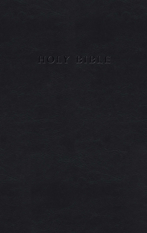 KJV Personal Size Giant Print Reference Bible-Black Flexisoft