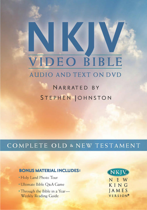 NKJV Video Bible: Audio And Text On DVD (Dramatized)